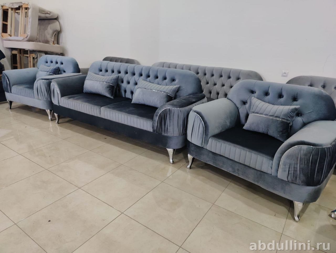 Мягкая мебель Манго: диван и два кресла купить в Дагестане — купить в Дагестане — фото 1