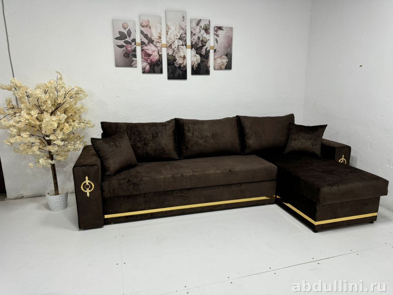 Угловой диван 2774 с ящиком для хранения в Дагестане — купить в Дагестане — фото 1