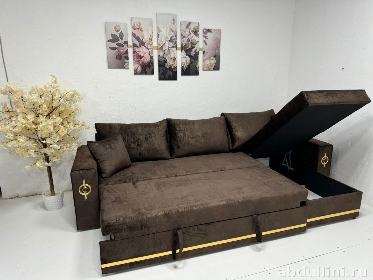 Угловой диван 2774 с ящиком для хранения в Дагестане — купить в Дагестане — фото 2