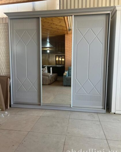 Шкаф-купе 2852 серый — купить в Дагестане | Мебель на заказ (серый) — купить в Дагестане