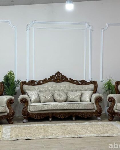 Диван Калифорния с креслами и подушками купить в Дагестане — купить в Дагестане — фото 1