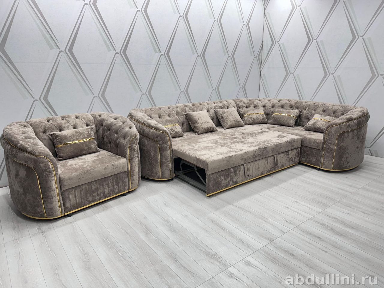 Угловой диван и кресло Астра в Дагестане — купить в Дагестане — фото 2