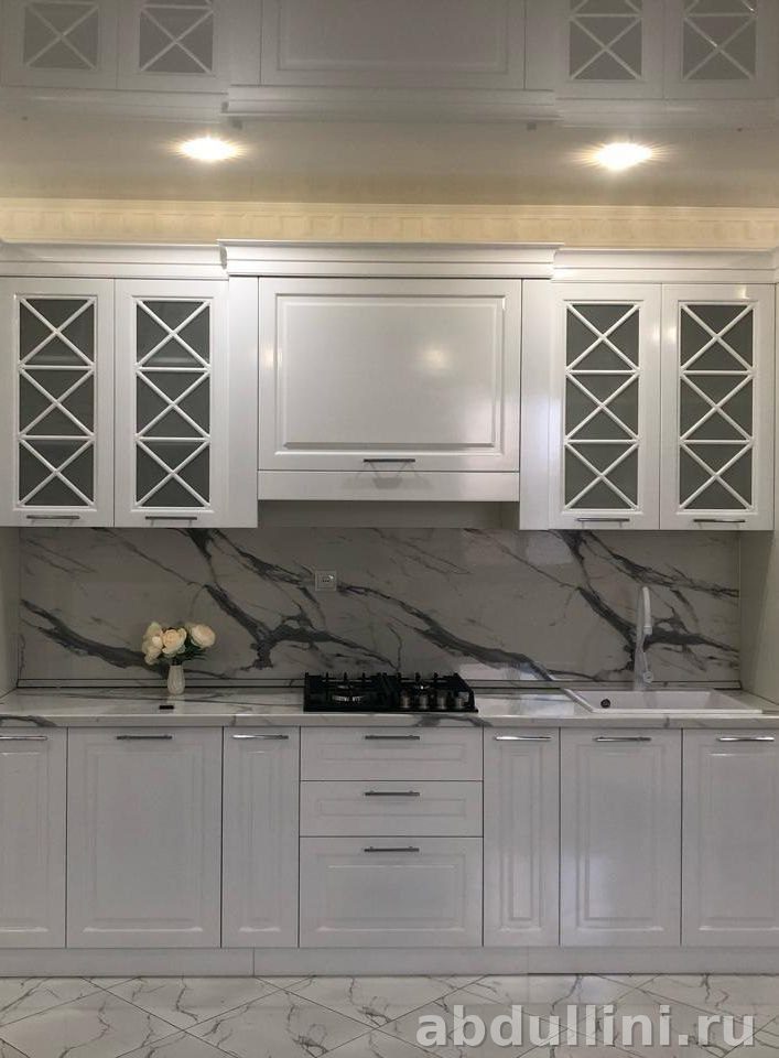 Кухонный гарнитур 3022 белый глянец купить в Дагестане