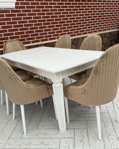 Стол 'Волна' и стулья — мебель на заказ в Дагестане — купить в Дагестане