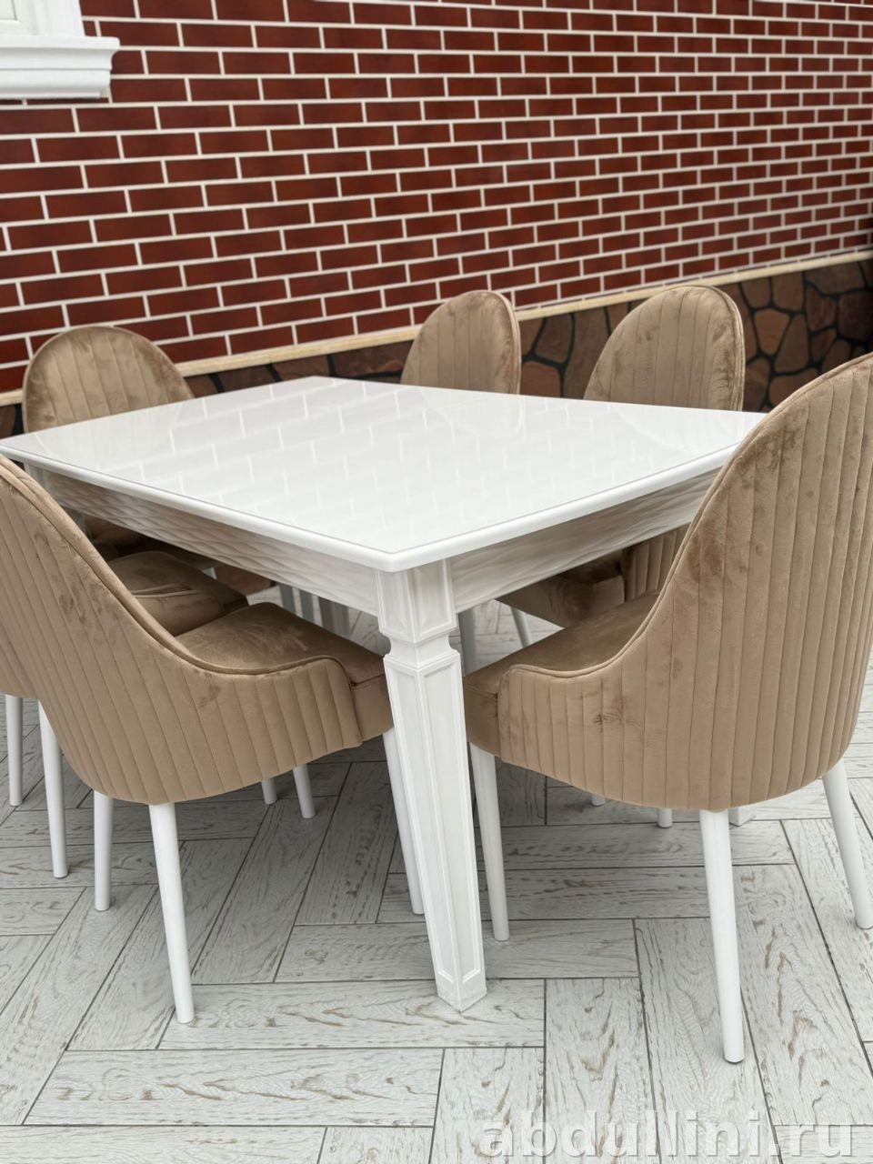 Стол 'Волна' и стулья — мебель на заказ в Дагестане — купить в Дагестане