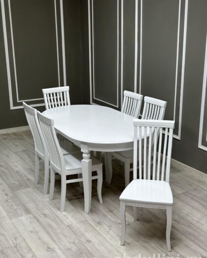 Стол Кадис и стулья Вегас Комби — купить в Дагестане (Кадис, раздвижной) — купить в Дагестане — фото 1