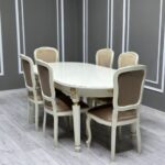 Обеденный стол Медальон 3062 и стулья Мальта в Дагестане — купить в Дагестане — фото 1