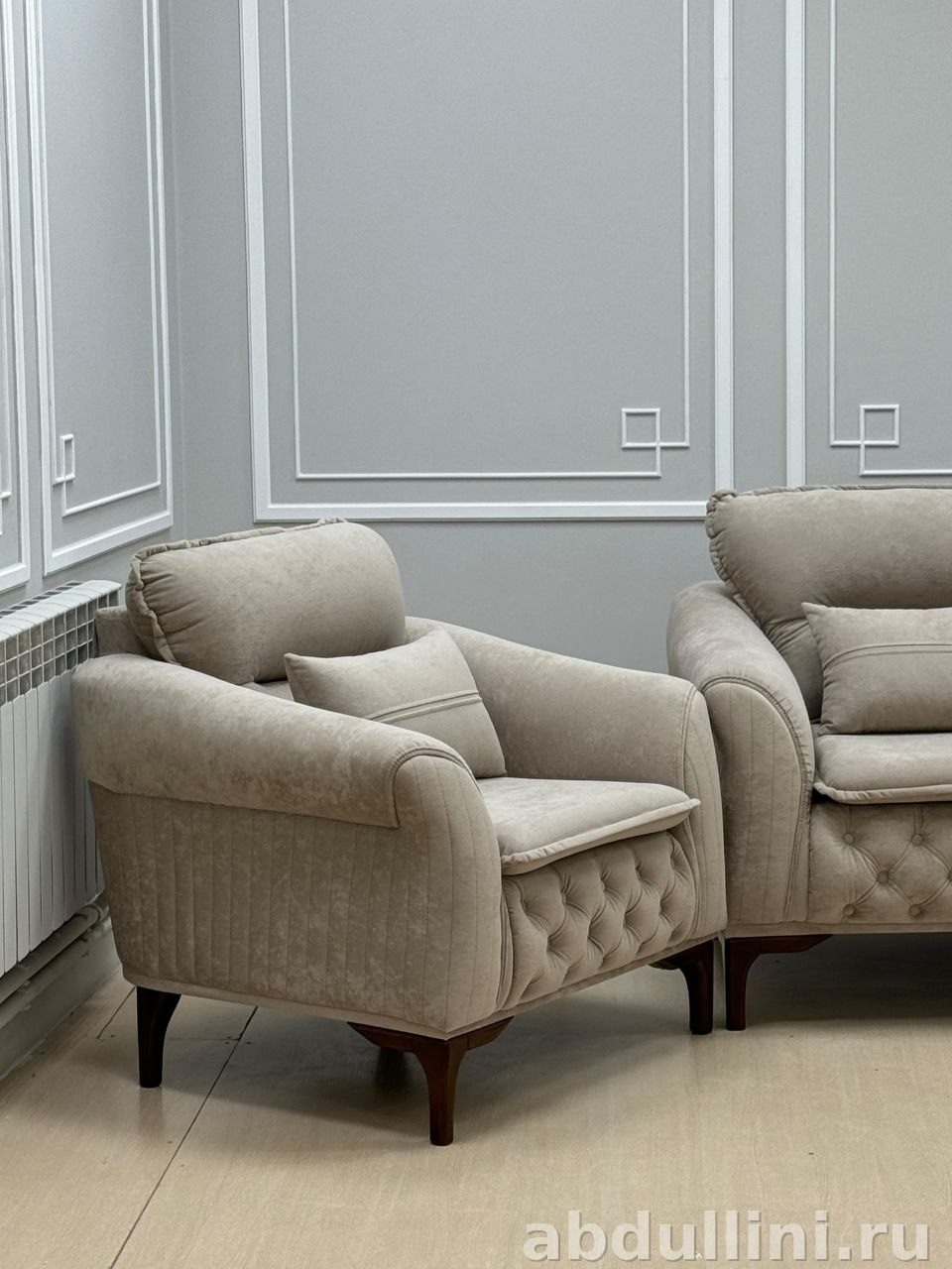 Диван и кресло Эмилия в стиле неоклассика — купить в Дагестане — купить в Дагестане — фото 2