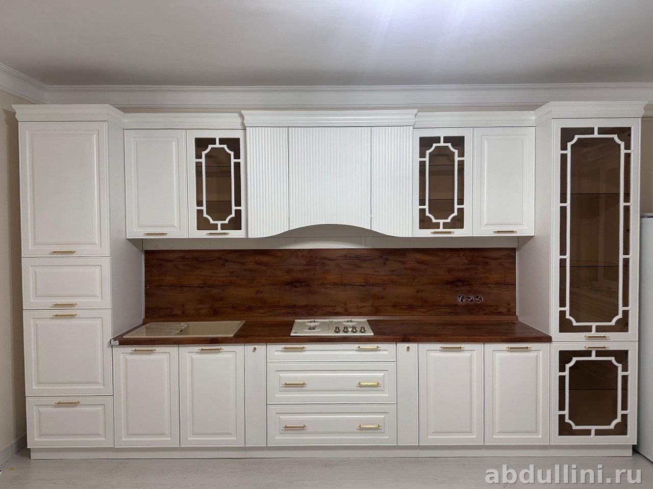 Кухонный гарнитур Олеся белый 420 см — купить в Дагестане — купить в Дагестане
