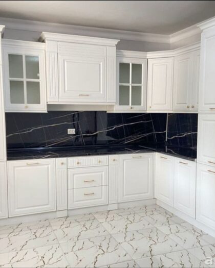 Кухонный гарнитур Гарвард 43 белый матовый — купить в Дагестане — купить в Дагестане