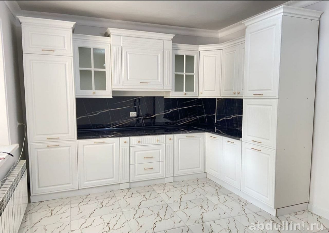 Кухонный гарнитур Гарвард 43 белый матовый — купить в Дагестане — купить в Дагестане