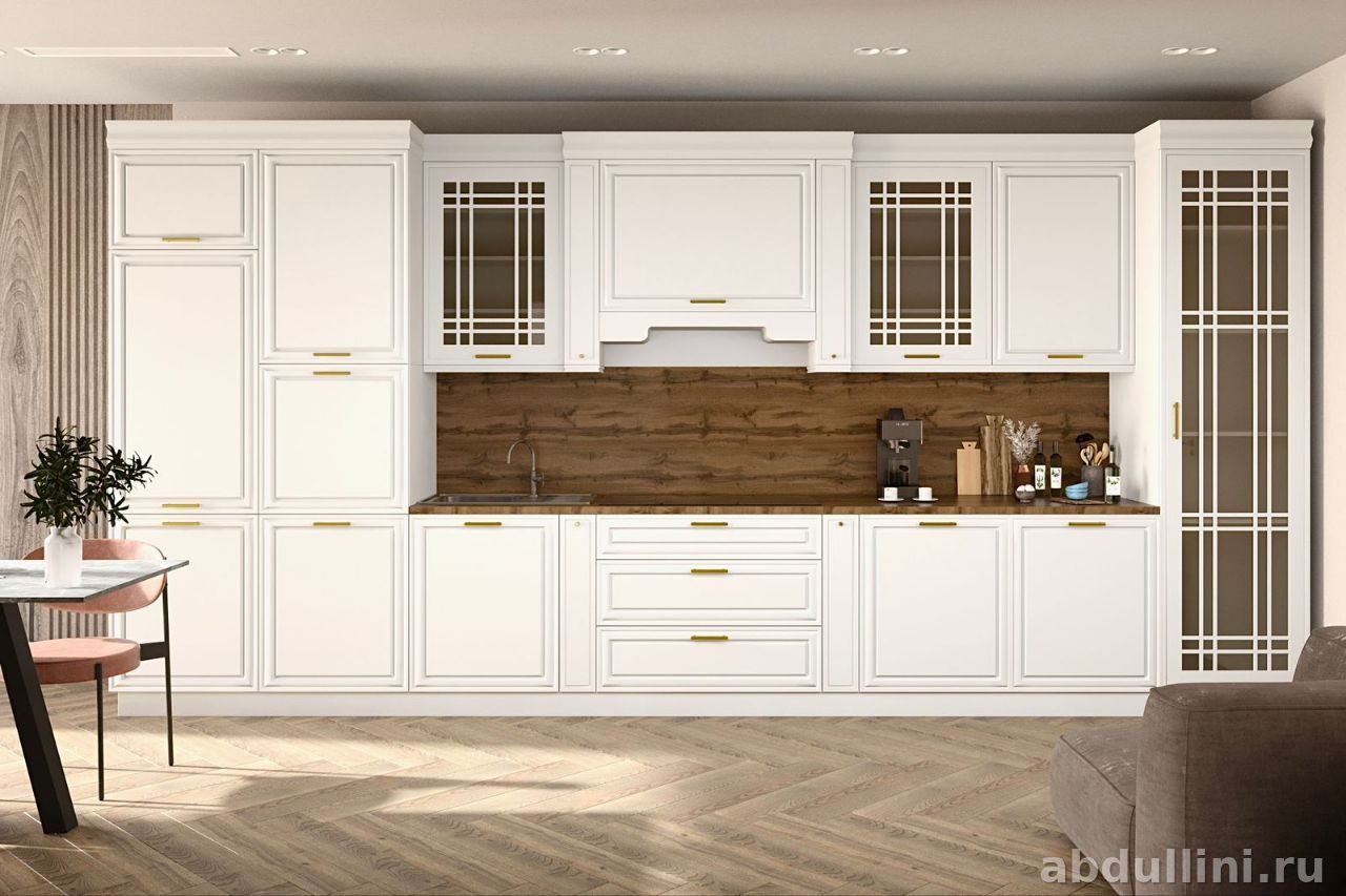 Кухонный гарнитур 3238 белый — мебель на заказ в Дагестане — купить в Дагестане