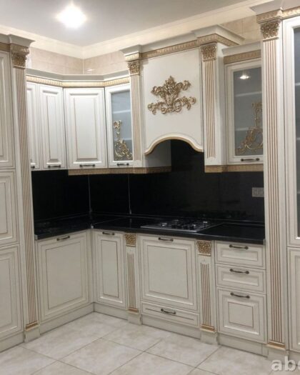 Кухня Венеция беж/золото — купить в Дагестане (беж/золото) — купить в Дагестане