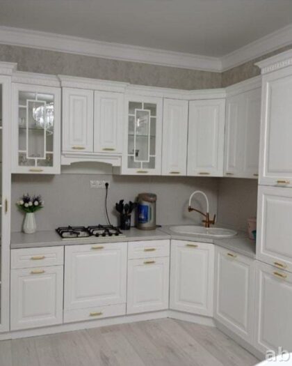 Кухня 3243 белая в стиле неоклассика — купить в Дагестане (3243 белая) — купить в Дагестане — фото 1