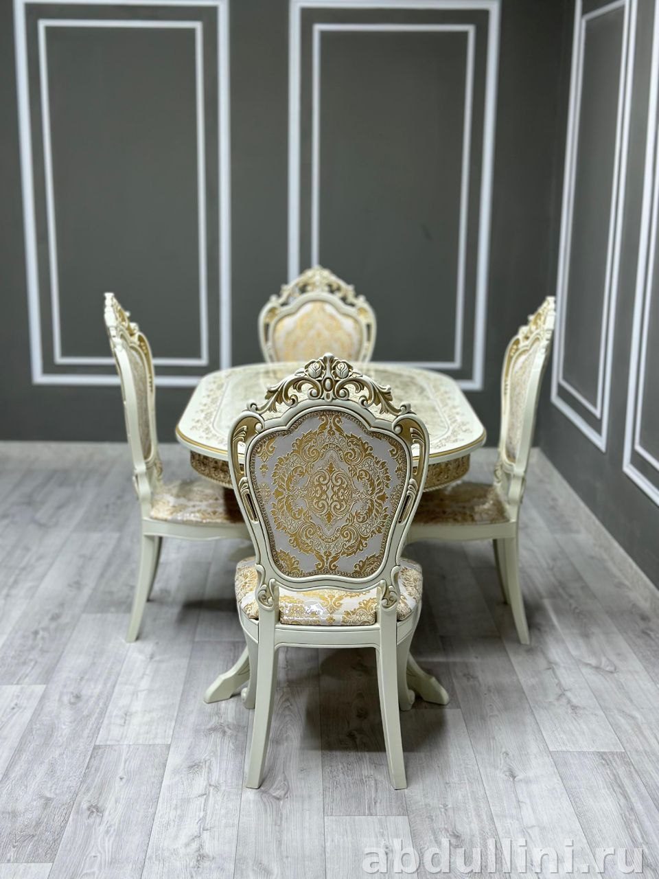 Обеденный стол 3248 и стулья Мини-Шейх — купить в Дагестане (раздвижной, цвет) — купить в Дагестане — фото 3