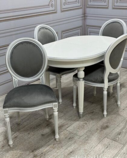 Обеденный стол Фаберже и стулья Медальон в Дагестане — купить в Дагестане
