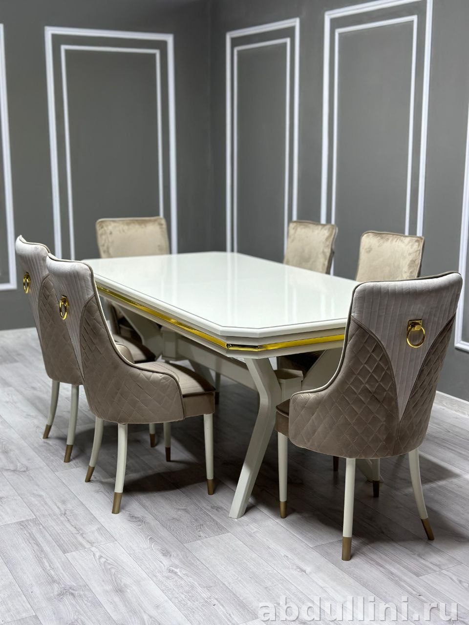 Стол Берлин 3273 с раздвижным механизмом и стульями Сурен Берлин 3273 — купить в Дагестане — фото 1