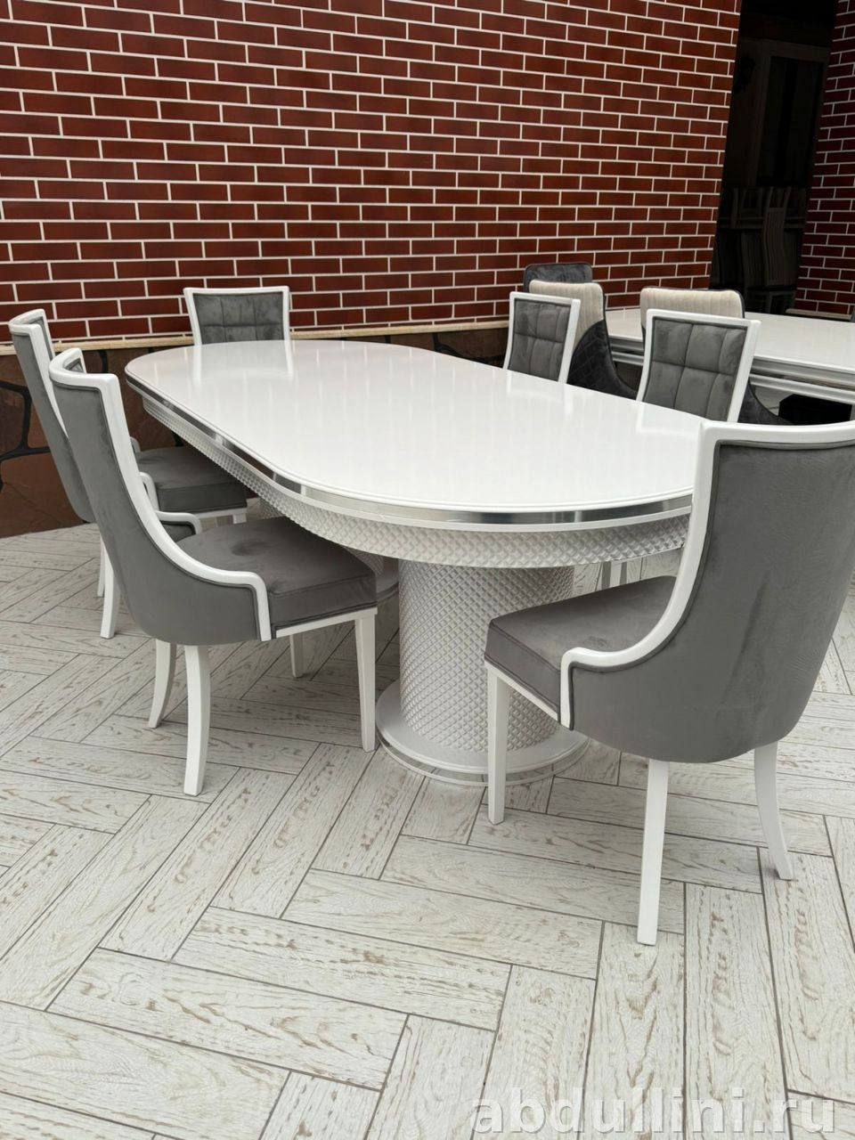 Обеденный стол и стулья Шанель в Дагестане | Мебель от производителя Шанель — купить в Дагестане — фото 1