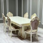 Стол Бостон и стулья Мини-Шейх — купить в Дагестане другой цвет стульев — купить в Дагестане — фото 1