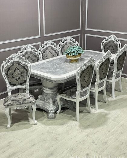 Обеденный стол Голд 3300 с стульями Мини-Шейх в Дагестане — купить в Дагестане — фото 1
