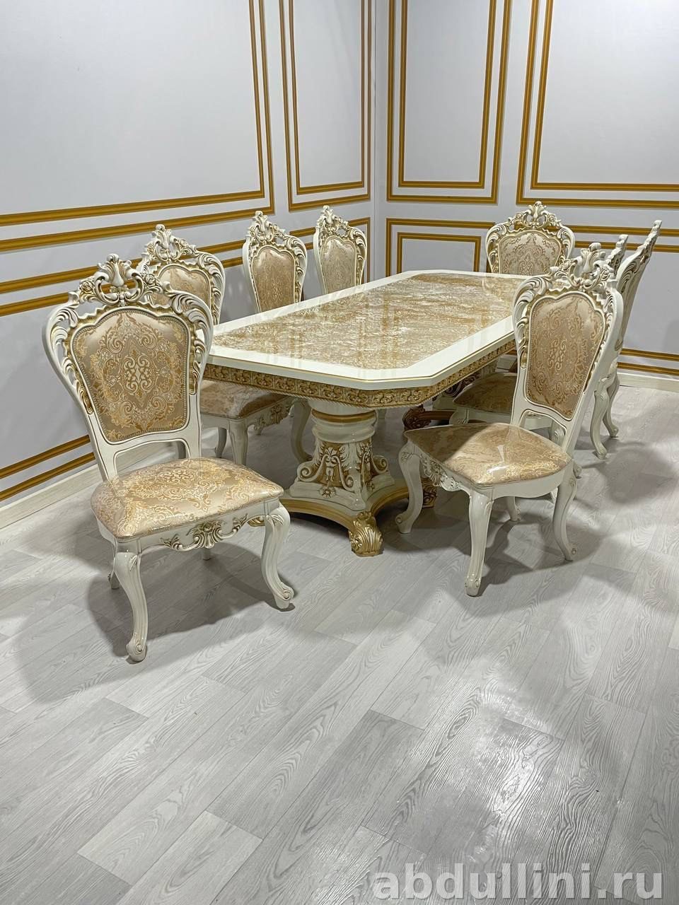 Обеденный стол 3303 и стулья Большой Шейх в Дагестане (разные размеры) — купить в Дагестане — фото 1