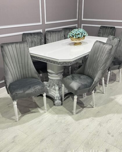 Обеденный стол 3305 Голд с 6 стульями Сурен — купить в Дагестане — купить в Дагестане — фото 1