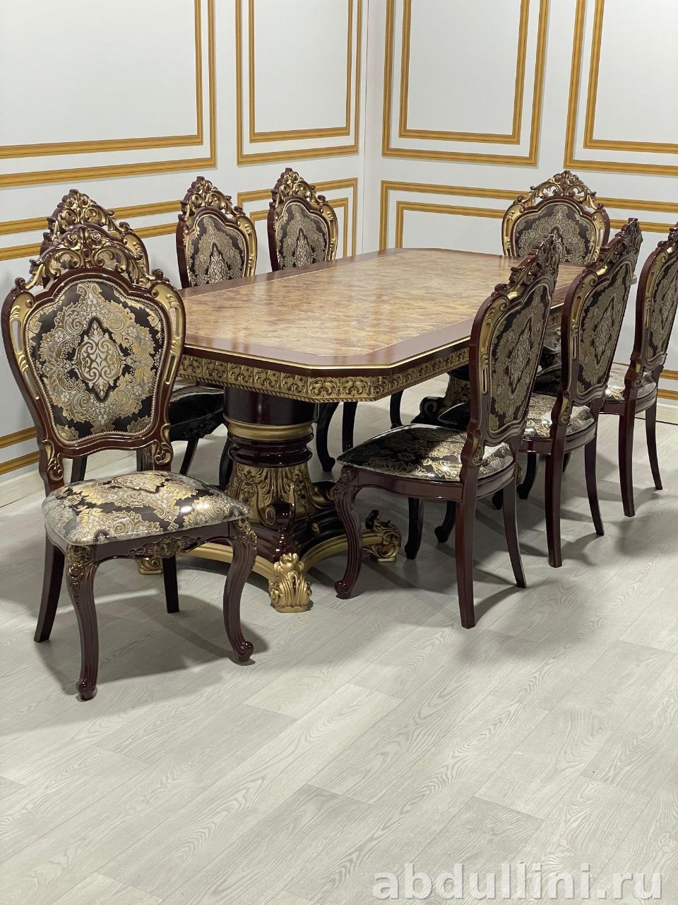 Обеденный стол 3306 и стулья Мини-Шейх — купить в Дагестане — купить в Дагестане — фото 1