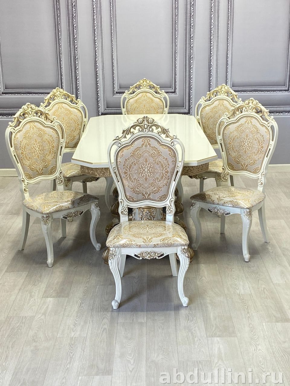 Стол Голд раздвижной и стулья Мини-Шейх купить в Дагестане Голд — купить в Дагестане — фото 3