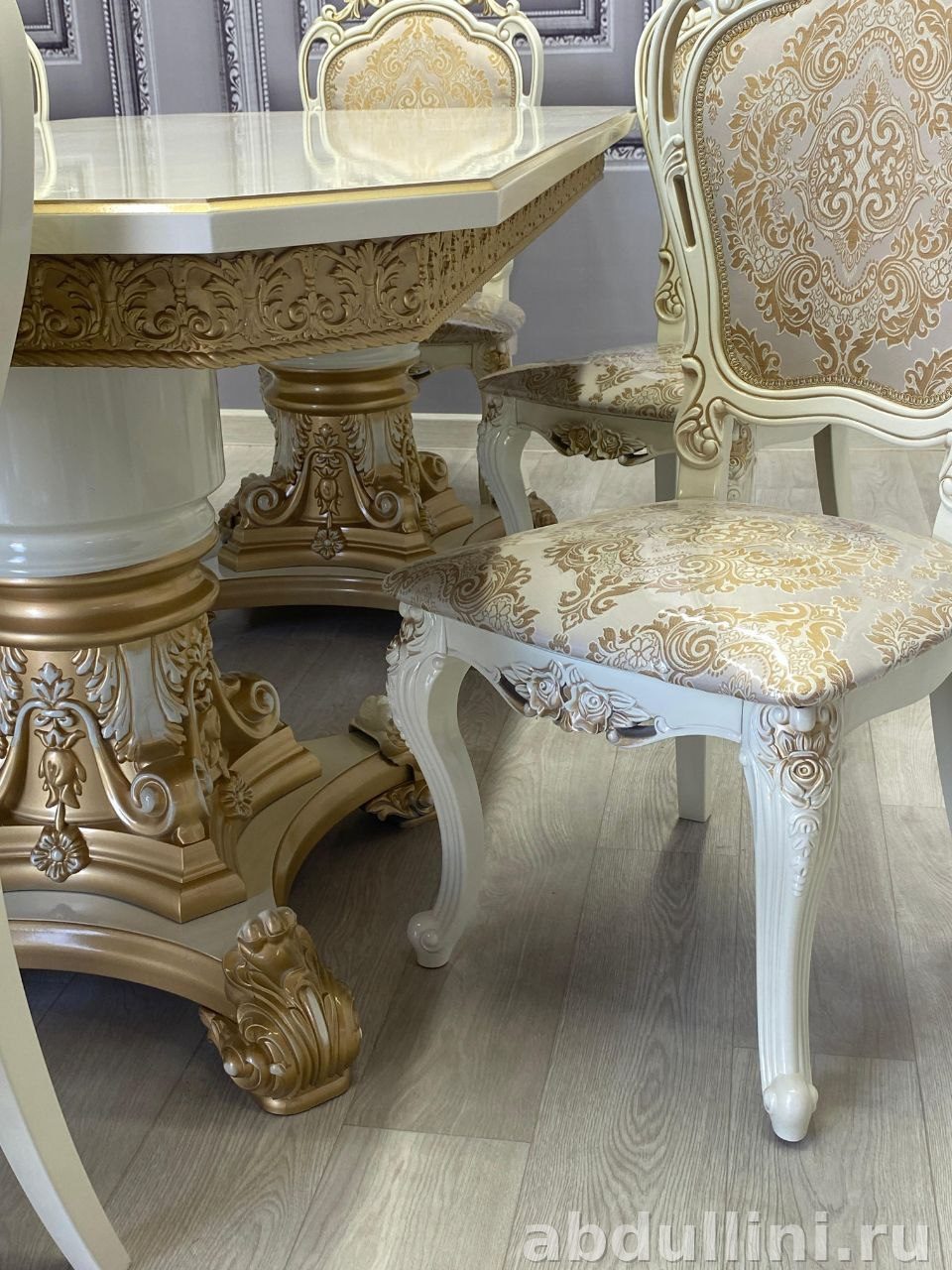 Стол Голд раздвижной и стулья Мини-Шейх купить в Дагестане Голд — купить в Дагестане — фото 4