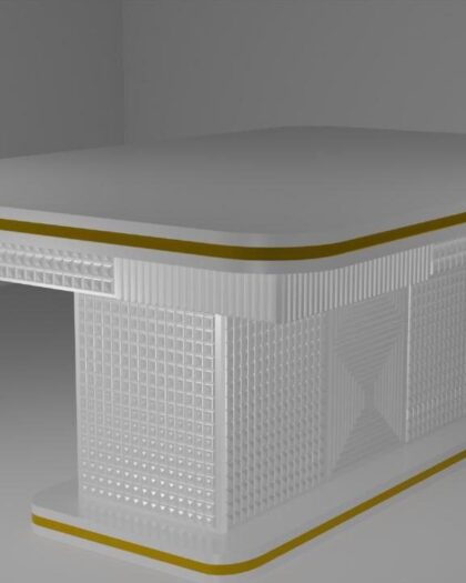 Стол Монреаль белый с золотом – купить в Дагестане — купить в Дагестане