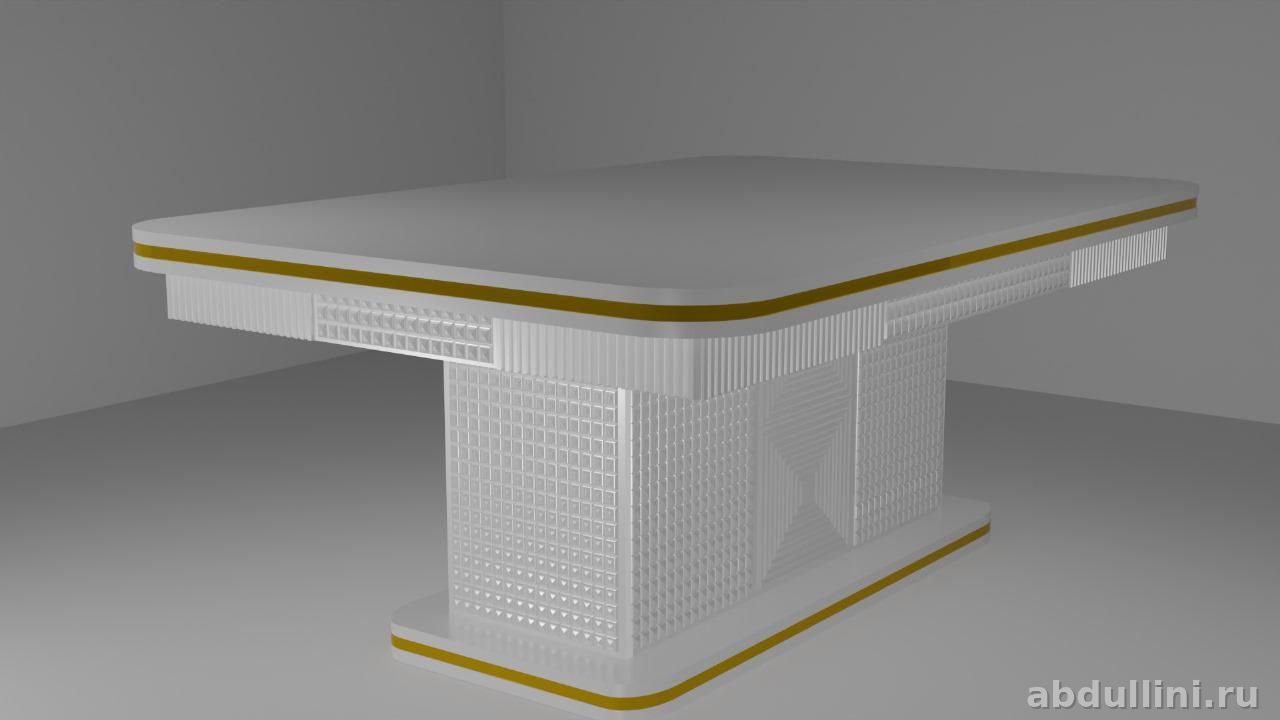 Стол Монреаль белый с золотом – купить в Дагестане — купить в Дагестане