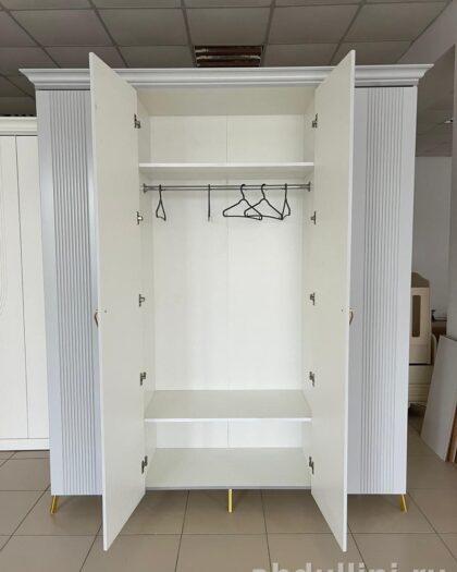 Шкаф Линда 4х белый — купить в Дагестане — купить в Дагестане