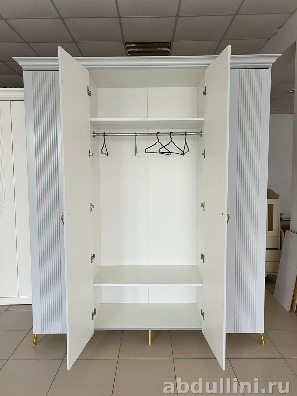 Шкаф Линда 4х белый — купить в Дагестане — купить в Дагестане