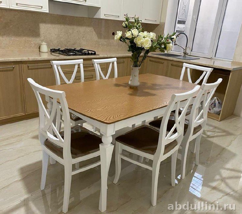 Обеденный стол 3️⃣3️⃣4️⃣4️⃣ и стулья Пегас Комби в Дагестане — купить в Дагестане