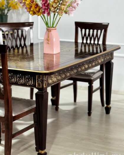 Обеденный гарнитур Инфинити с узором и цветком в Дагестане с узором — купить в Дагестане