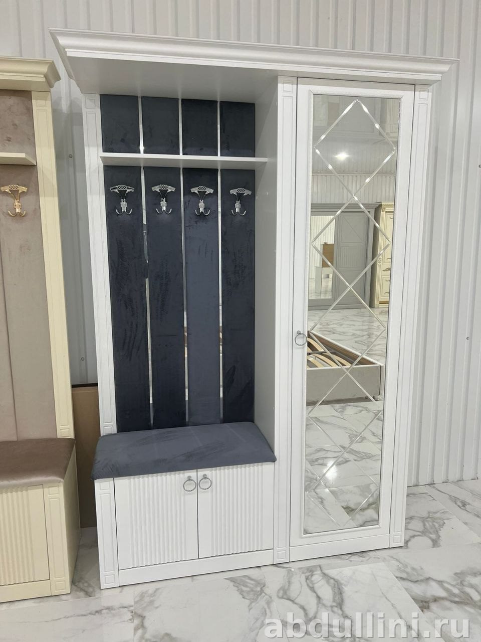 Прихожая Глория 2 НЕО белая — купить в Дагестане (белая) — купить в Дагестане