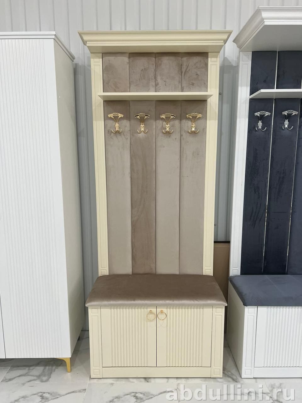 Прихожая 3403 Глория Нео в бежевом цвете купить в Дагестане — купить в Дагестане