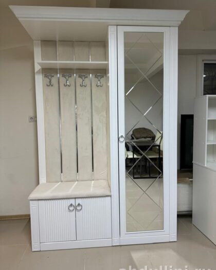 Прихожая Глория 2 НЕО белая — купить в Дагестане — купить в Дагестане