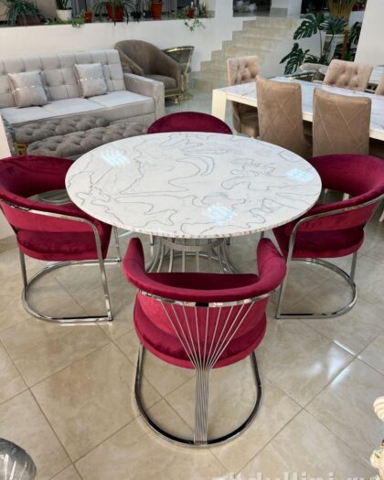 Обеденный стол 3424 с 4 стульями — купить в Дагестане — купить в Дагестане — фото 1