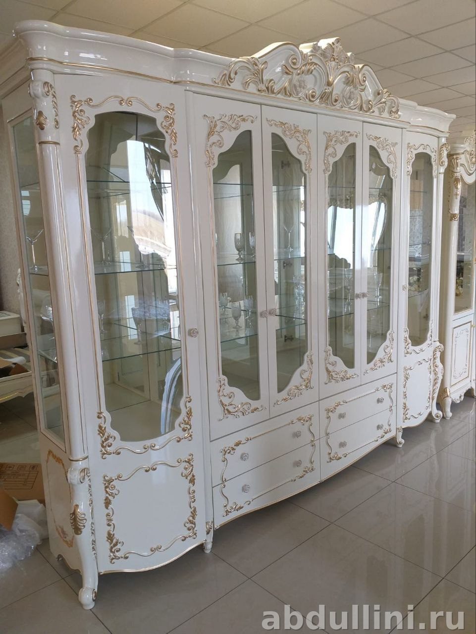 Горка Батичелла — крем/золото, мебель от производителя в Дагестане — купить в Дагестане