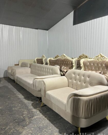 Диван Манго 3509 с креслами и подушками в Дагестане — купить в Дагестане