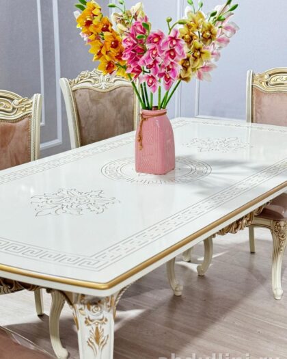 Стол «Версачи Роза ножки» с комплектом стульев в Дагестане — купить в Дагестане