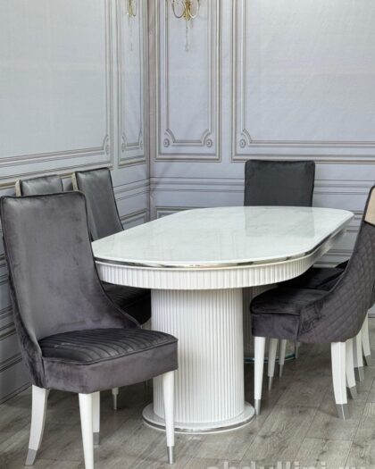 Обеденный стол и стулья «Грация» — купить в Дагестане — купить в Дагестане — фото 1
