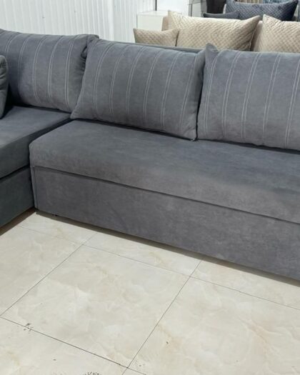 Угловой диван-трансформер 3538 серый — купить в Дагестане 3538 серый — купить в Дагестане