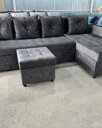 Диван 'Крокодил' 3541 — угловой с ящиками, купить в Дагестане (3541) — купить в Дагестане — фото 1