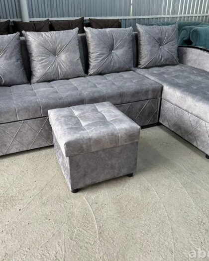 Диван Крокодил 3543 с ящиками и пуфом — купить в Дагестане — купить в Дагестане — фото 1