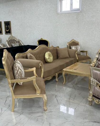 Мягкая мебель Роза — комплект диван, кресла, столик — купить в Дагестане — фото 1