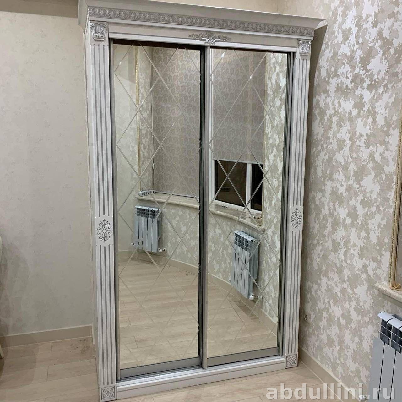 Шкаф-купе Лиана 3600 с зеркальными дверцами в Дагестане (3600 см) — купить в Дагестане