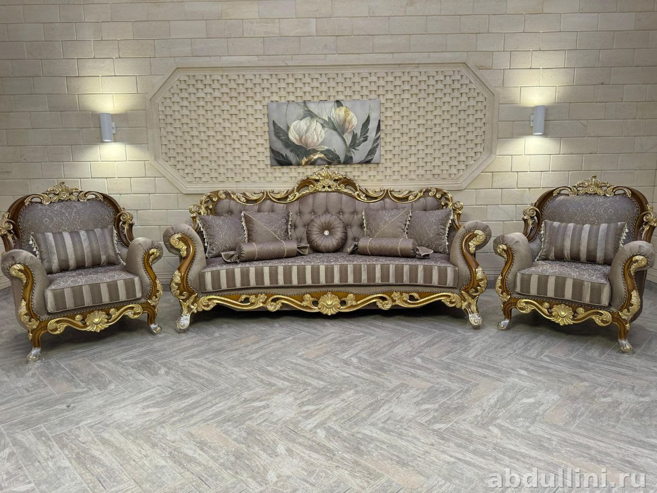 Диван и кресла 3618: купить в Дагестане, мебель на заказ — купить в Дагестане — фото 1