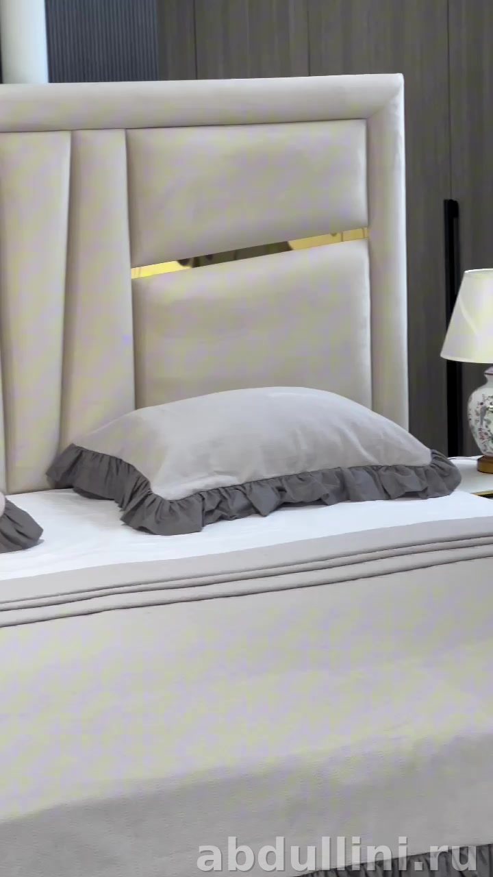 Сп. Леонарда — мебельный комплект в бело-золотом цвете — купить в Дагестане — фото 8